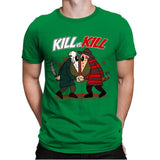 Kill VS Kill - Mens Premium T-Shirts RIPT Apparel Small / Kelly Green