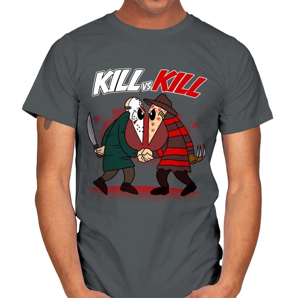 Kill VS Kill - Mens T-Shirts RIPT Apparel Small / Charcoal