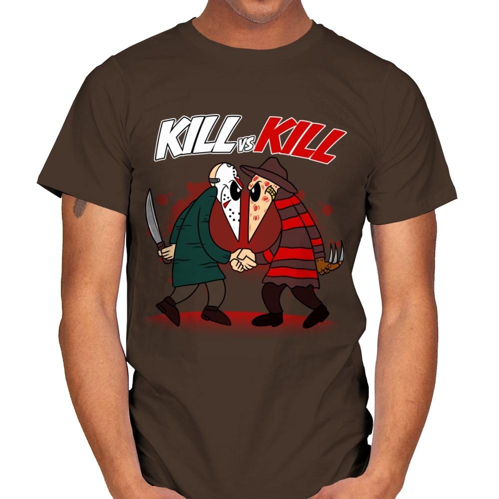 Kill VS Kill - Mens T-Shirts RIPT Apparel Small / Dark Chocolate