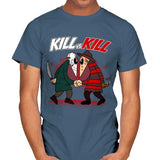 Kill VS Kill - Mens T-Shirts RIPT Apparel Small / Indigo Blue