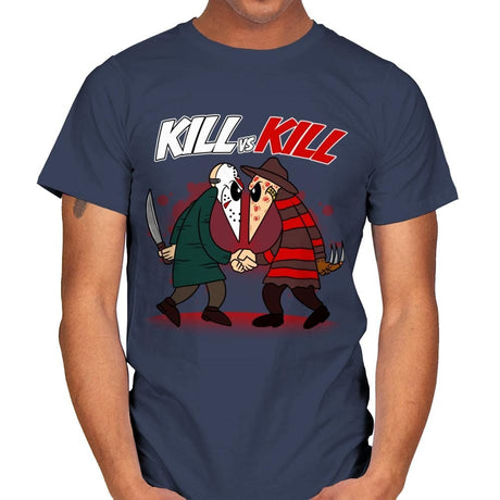 Kill VS Kill - Mens T-Shirts RIPT Apparel Small / Navy
