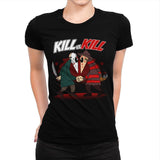 Kill VS Kill - Womens Premium T-Shirts RIPT Apparel Small / Indigo