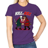 Kill VS Kill - Womens T-Shirts RIPT Apparel Small / Purple