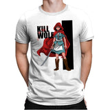 Kill Wolf - Mens Premium T-Shirts RIPT Apparel Small / White