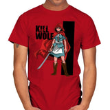 Kill Wolf - Mens T-Shirts RIPT Apparel Small / Red