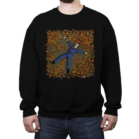 Killer Angel - Crew Neck Sweatshirt Crew Neck Sweatshirt RIPT Apparel Small / Black