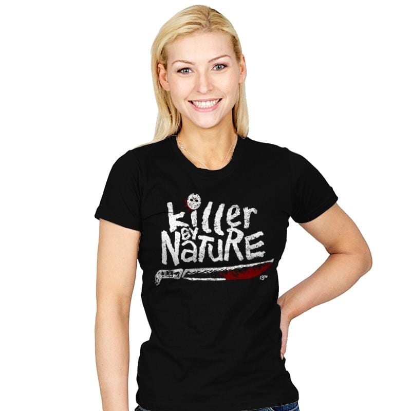 KILLER BY NATURE 13th - Womens T-Shirts RIPT Apparel Small / Black