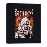 Killer Clown - Canvas Wraps Canvas Wraps RIPT Apparel 16x20 / Black