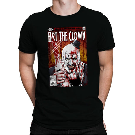 Killer Clown - Mens Premium T-Shirts RIPT Apparel Small / Black