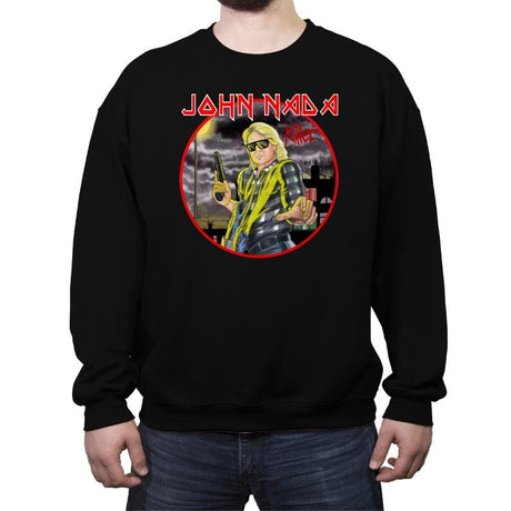 Killer - Crew Neck Sweatshirt Crew Neck Sweatshirt RIPT Apparel Small / Black
