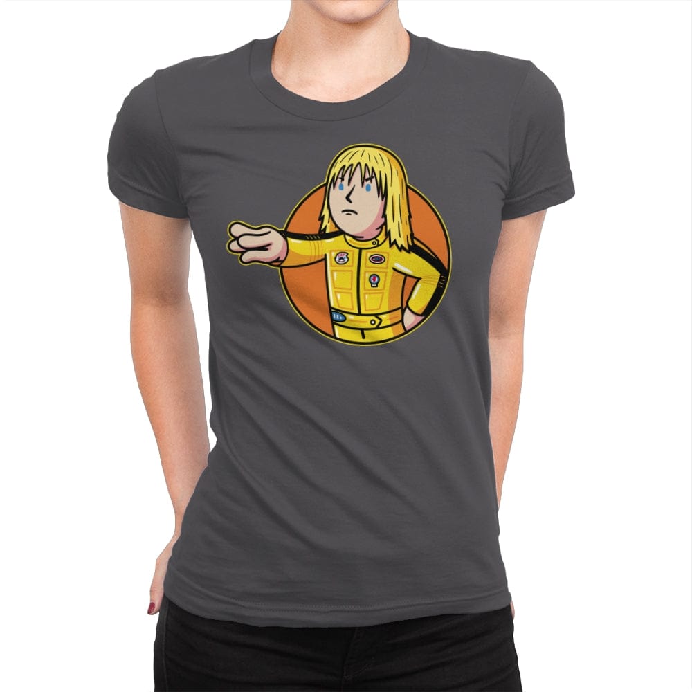 Killer Girl! - Womens Premium T-Shirts RIPT Apparel Small / Heavy Metal
