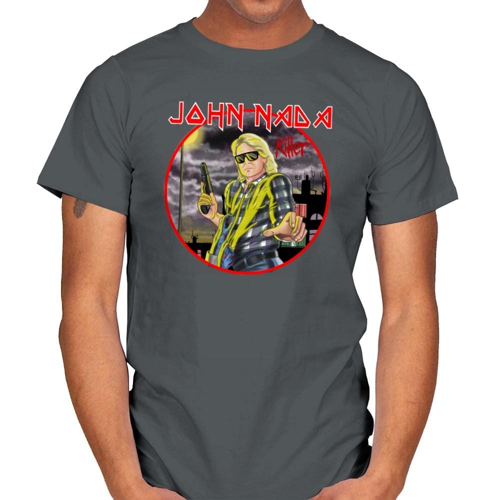 Killer - Mens T-Shirts RIPT Apparel Small / Charcoal