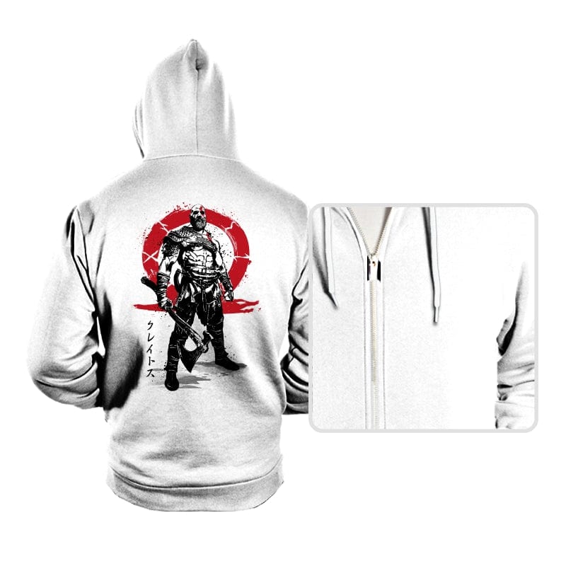 Killer of Gods Sumi-e - Hoodies Hoodies RIPT Apparel Small / White