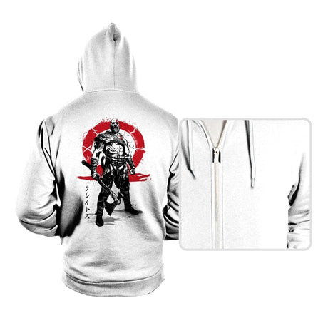 Killer of Gods Sumi-e - Hoodies Hoodies RIPT Apparel Small / White