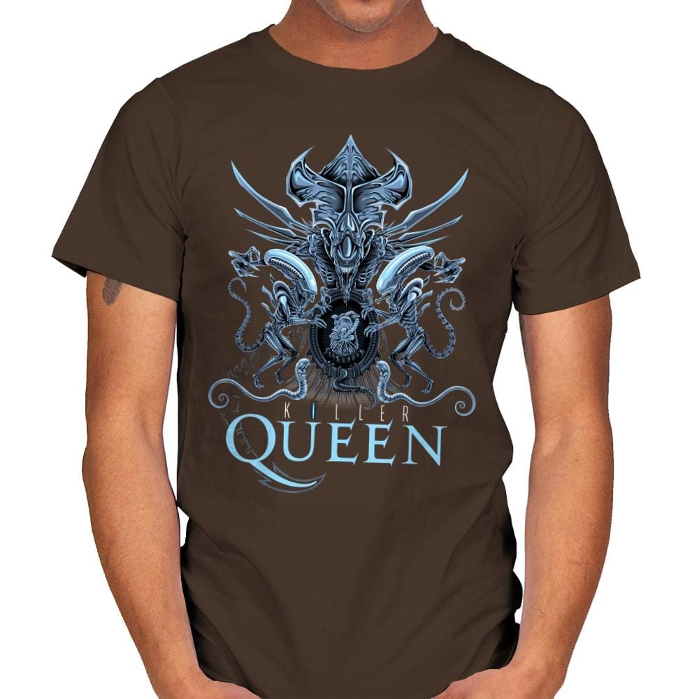Killer Queen - Best Seller - Mens T-Shirts RIPT Apparel Small / Dark Chocolate