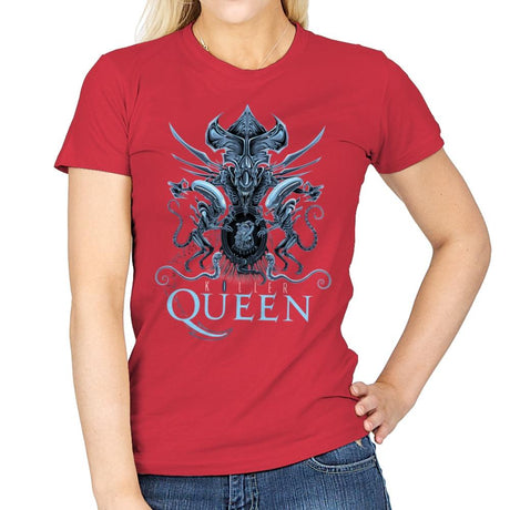 Killer Queen - Best Seller - Womens T-Shirts RIPT Apparel Small / Red