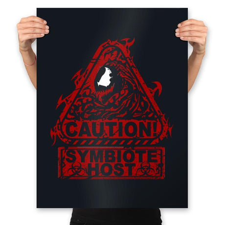 Killer Symbiote Host - Prints Posters RIPT Apparel 18x24 / Black