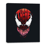 Killer Symbiote Typography - Canvas Wraps Canvas Wraps RIPT Apparel 16x20 / Black