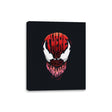 Killer Symbiote Typography - Canvas Wraps Canvas Wraps RIPT Apparel 8x10 / Black