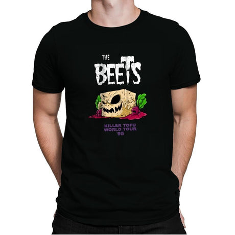 Killer Tofu Word Tour - Mens Premium T-Shirts RIPT Apparel Small / Black