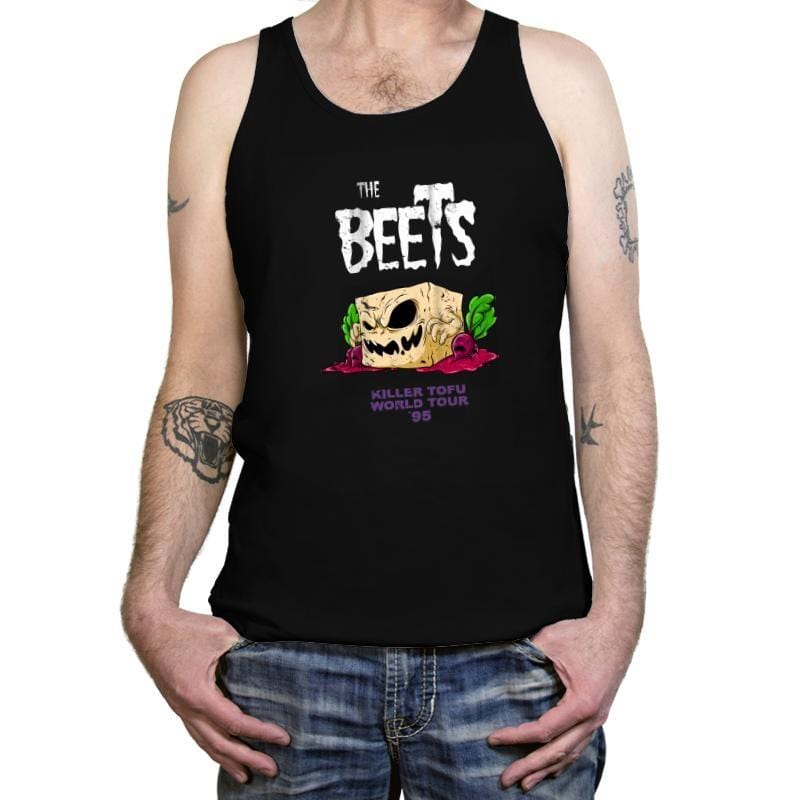 Killer Tofu Word Tour - Tanktop Tanktop RIPT Apparel X-Small / Black