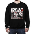 Killers with Attitude - Crew Neck Sweatshirt Crew Neck Sweatshirt RIPT Apparel Small / Black
