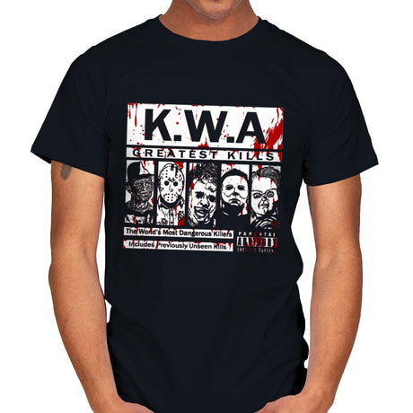Killers with Attitude - Mens T-Shirts RIPT Apparel Small / Black