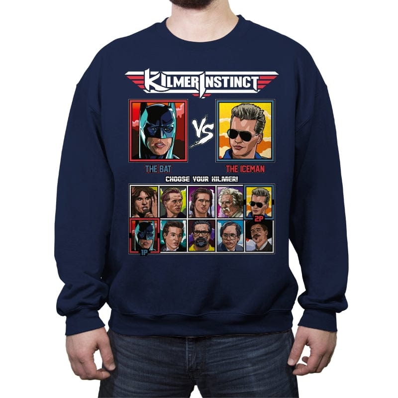 Kilmer Instinct - Crew Neck Sweatshirt Crew Neck Sweatshirt RIPT Apparel Small / Navy