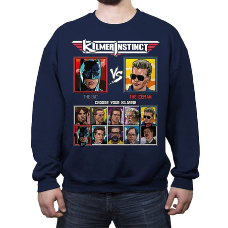Kilmer Instinct - Crew Neck Sweatshirt Crew Neck Sweatshirt RIPT Apparel Small / Navy