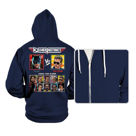 Kilmer Instinct - Hoodies Hoodies RIPT Apparel Small / Navy