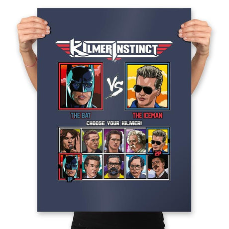Kilmer Instinct - Prints Posters RIPT Apparel 18x24 / Navy