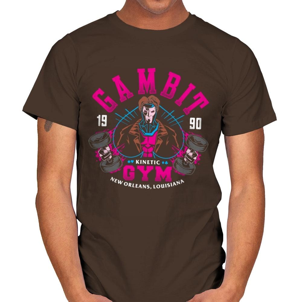 Kinetic Gym - Mens T-Shirts RIPT Apparel Small / Dark Chocolate