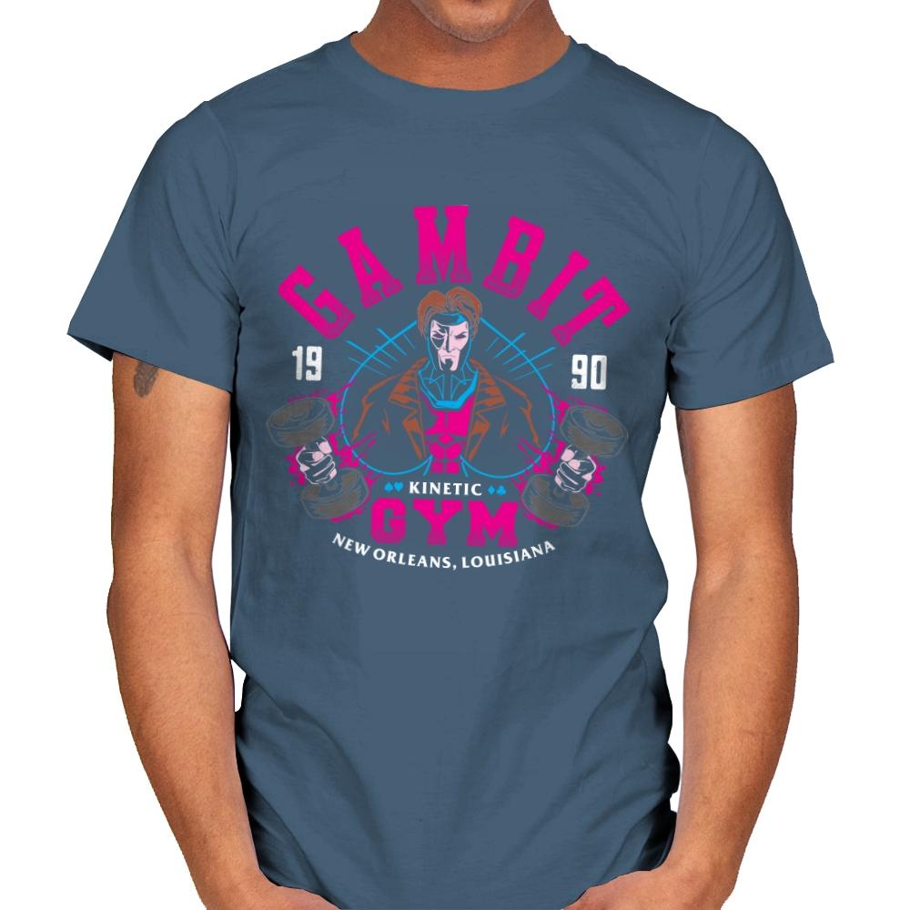 Kinetic Gym - Mens T-Shirts RIPT Apparel Small / Indigo Blue