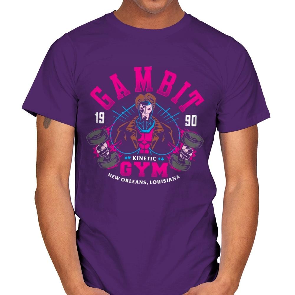 Kinetic Gym - Mens T-Shirts RIPT Apparel Small / Purple