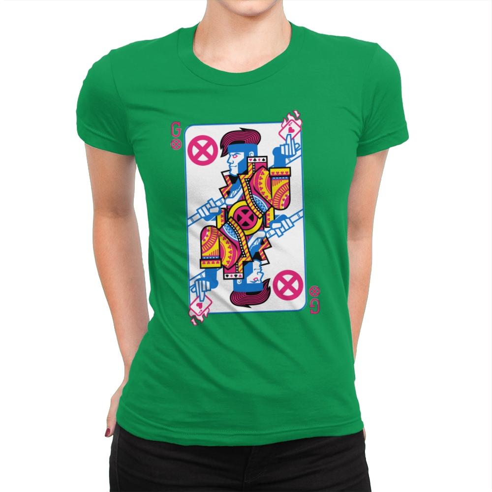 Kinetic King - Best Seller - Womens Premium T-Shirts RIPT Apparel Small / Kelly Green