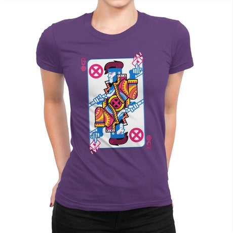 Kinetic King - Best Seller - Womens Premium T-Shirts RIPT Apparel Small / Purple Rush