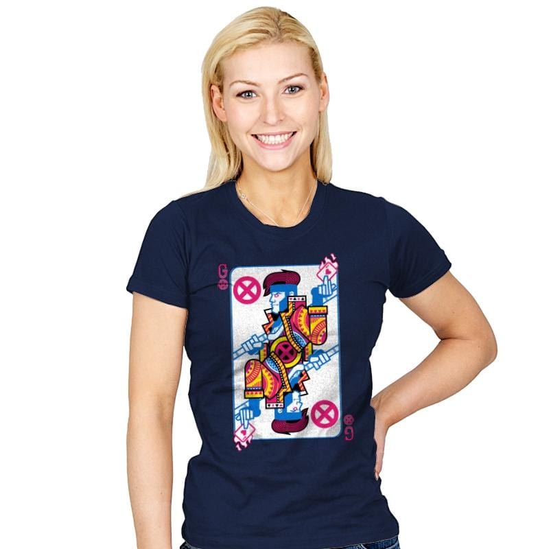 Kinetic King - Womens T-Shirts RIPT Apparel Small / Navy