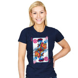 Kinetic King - Womens T-Shirts RIPT Apparel Small / Navy