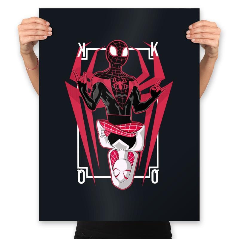 King and Queen - Prints Posters RIPT Apparel 18x24 / Black