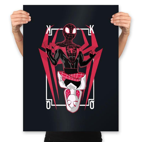 King and Queen - Prints Posters RIPT Apparel 18x24 / Black