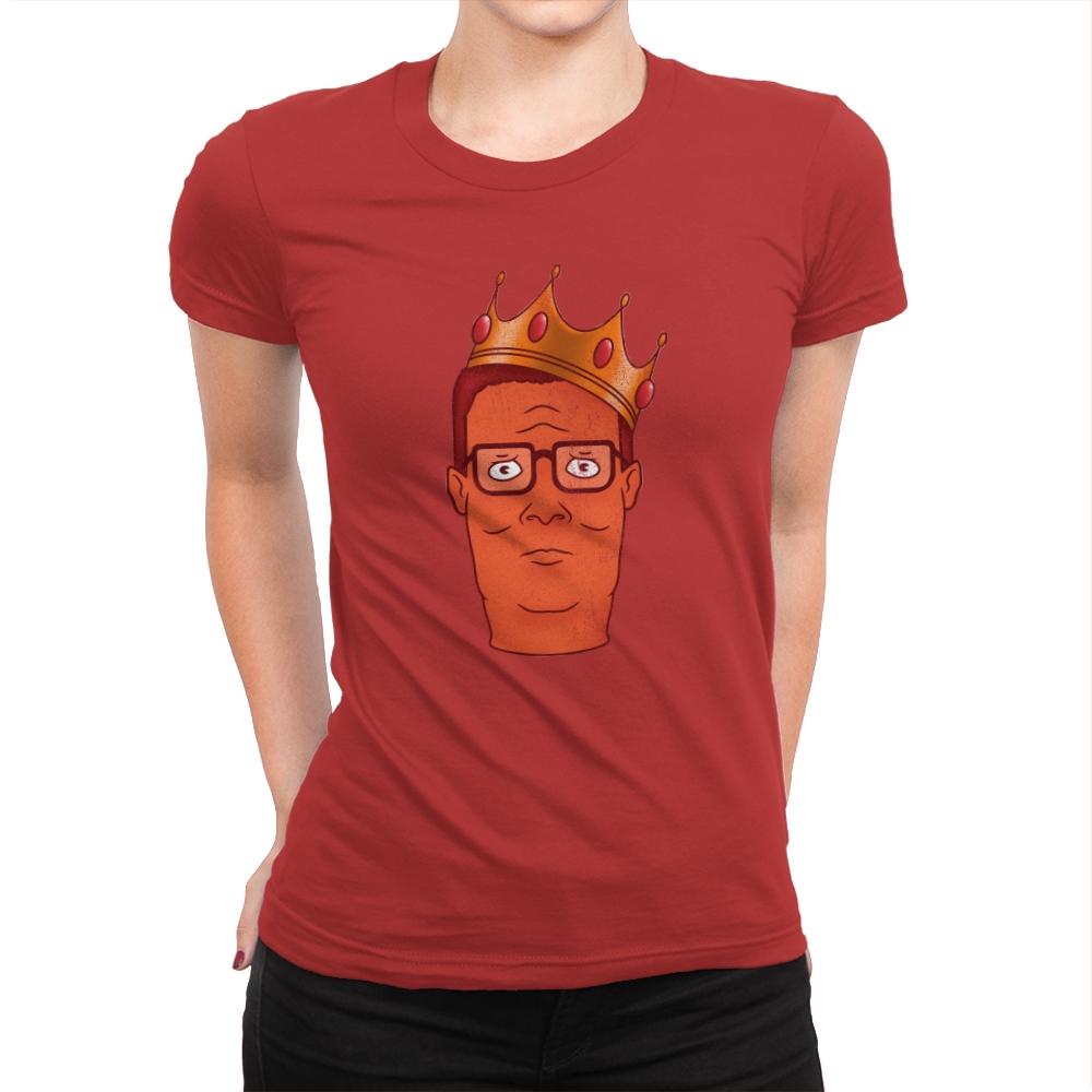 King Hill - Womens Premium T-Shirts RIPT Apparel Small / Red