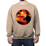 King Lion - Crew Neck Sweatshirt Crew Neck Sweatshirt RIPT Apparel