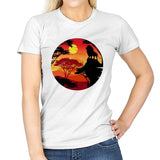 King Lion - Womens T-Shirts RIPT Apparel Small / White