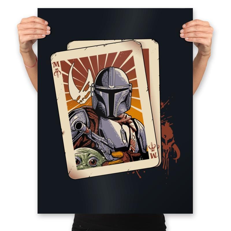 King M - Prints Posters RIPT Apparel 18x24 / Black