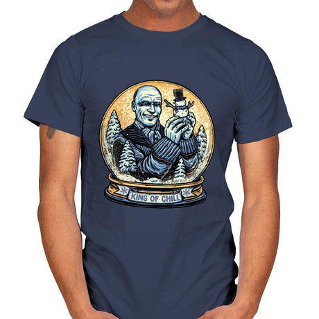 King of Chill - Mens T-Shirts RIPT Apparel Small / Navy