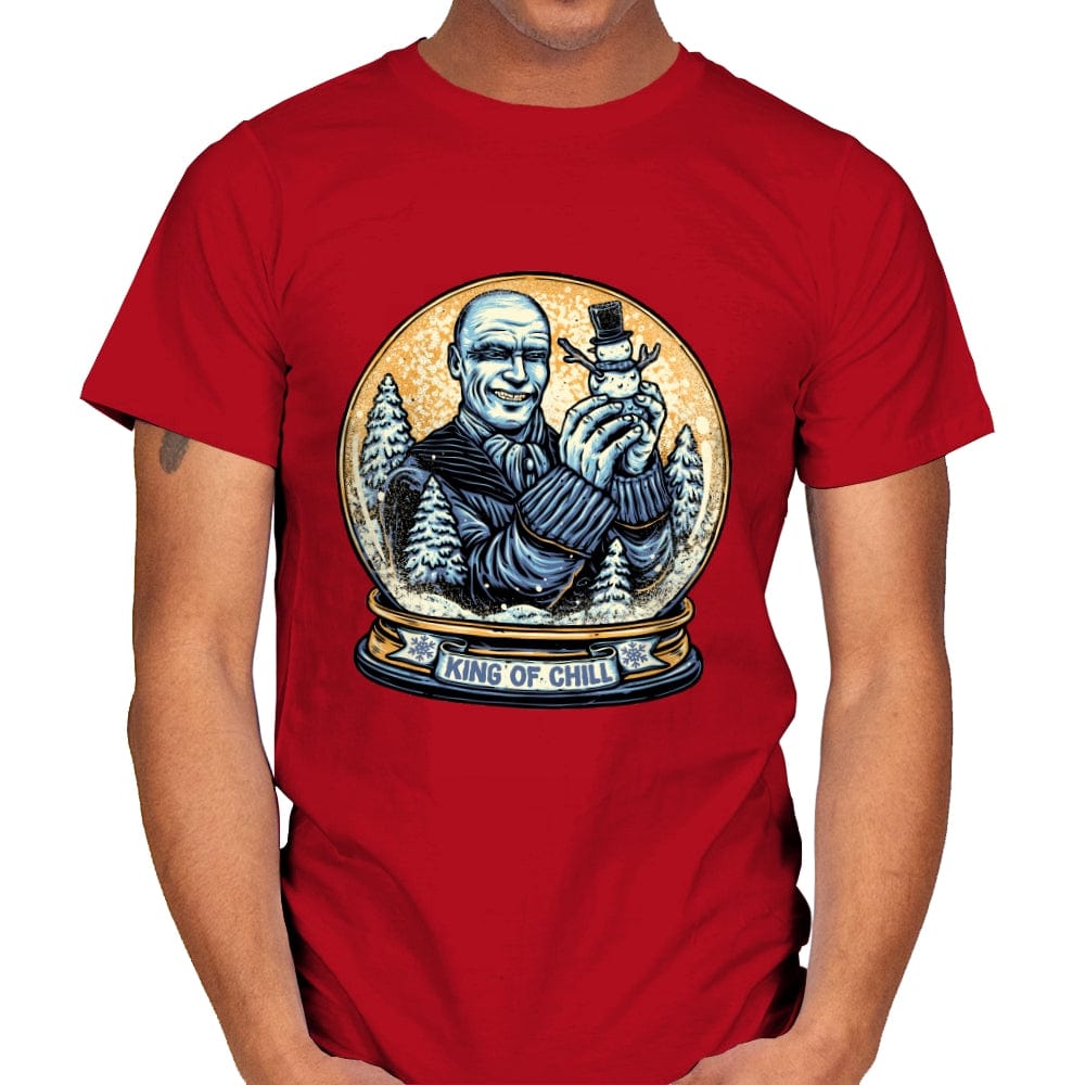 King of Chill - Mens T-Shirts RIPT Apparel Small / Red