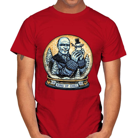 King of Chill - Mens T-Shirts RIPT Apparel Small / Red