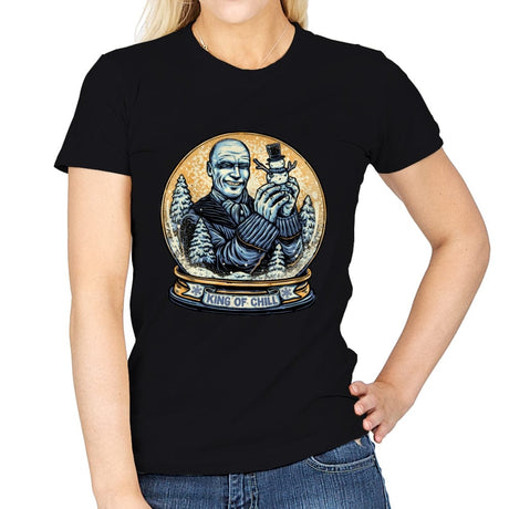 King of Chill - Womens T-Shirts RIPT Apparel Small / Black
