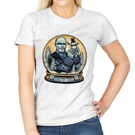 King of Chill - Womens T-Shirts RIPT Apparel Small / White