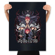 King of Curses - Prints Posters RIPT Apparel 18x24 / Black